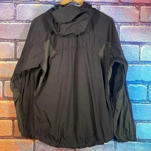 REI Women’s Outdoor Multi pocket Windbreaker Jacket Black Gray Medium - Picture 5 of 8